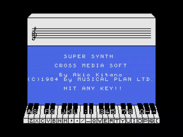 Image n° 1 - titles : Super Synth